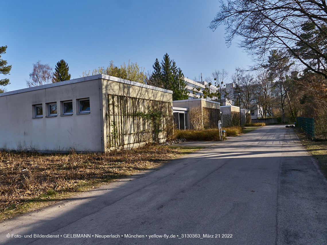 21.03.2022 - Baustelle am Haus für Kinder in Neuperlach